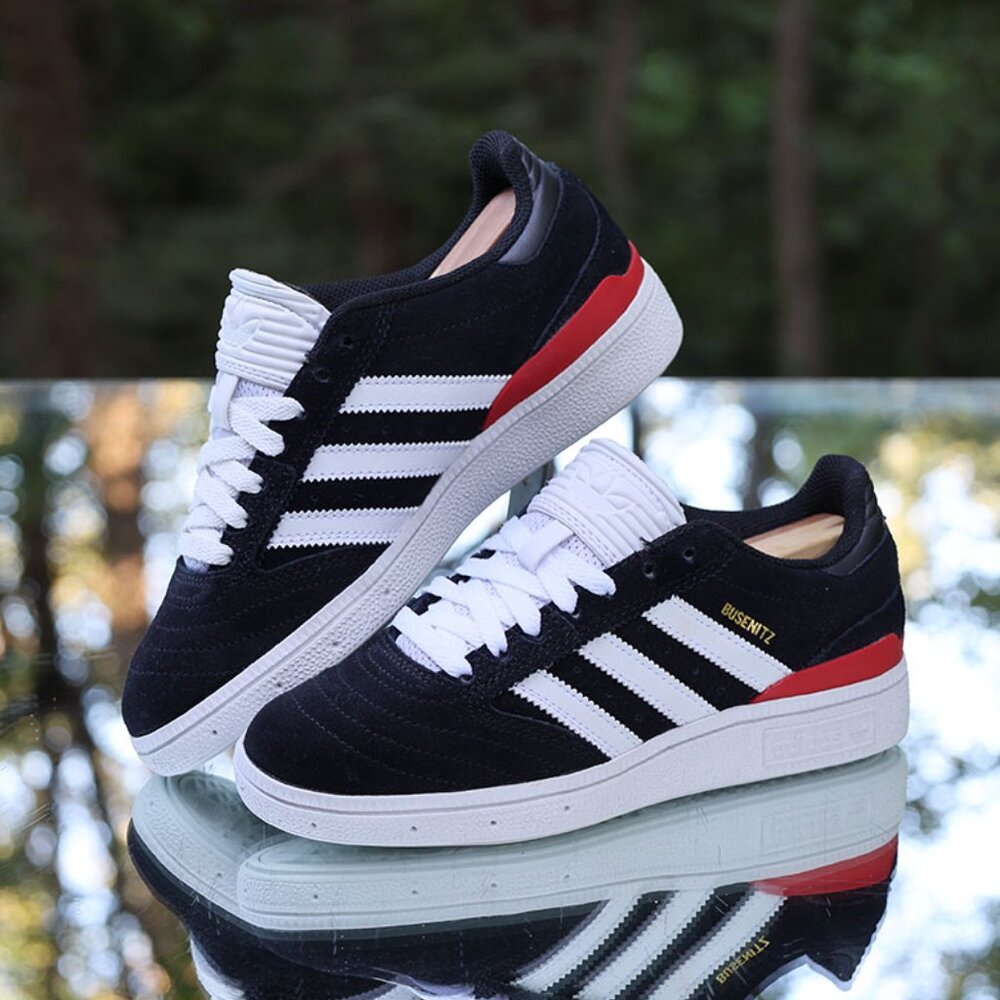 Adidas Busenitz Pro Black White Scarlet - Picture 2 of 13